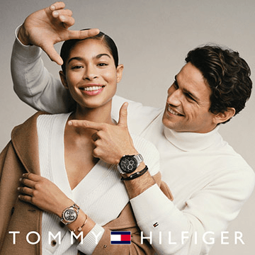  Tommy Hilfiger Men's 1791137 Cool Sport Two-Tone Stainless  Steel Watch with Leather Band : Clothing, Shoes & Jewelry