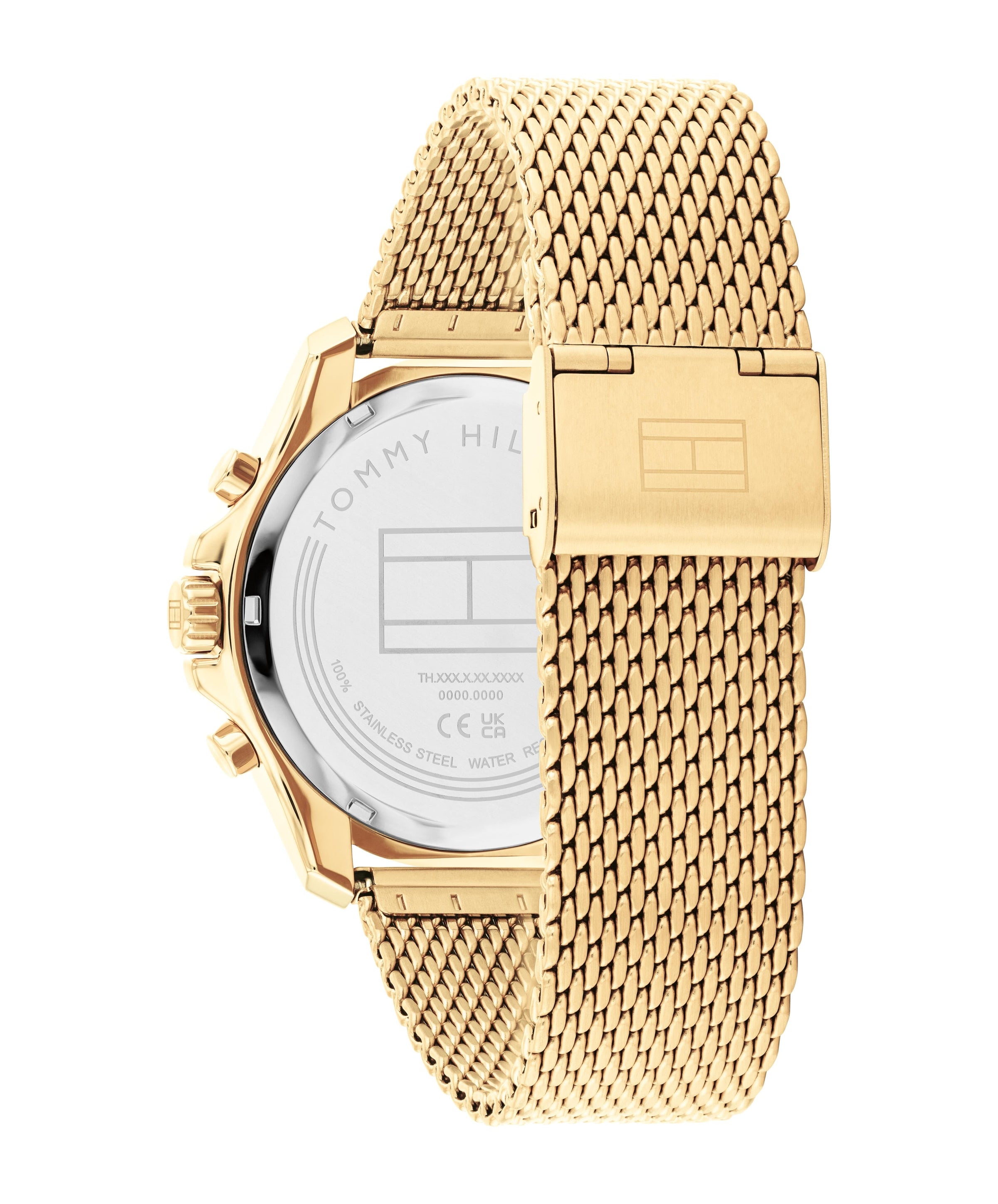 Tommy Hilfiger Jordan Ionic Plated Thin Gold Steel Green Dial Men's Watch 1792093 Tommy Hilfiger