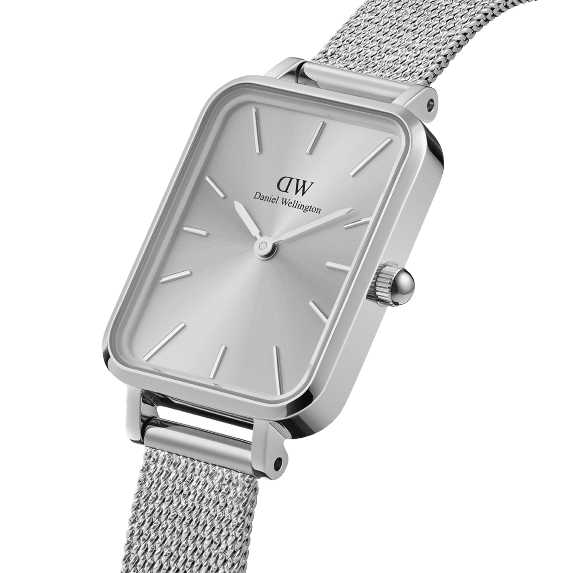 Daniel Wellington Quadro 20X26 Unitone Silver Watch Watches Daniel Wellington