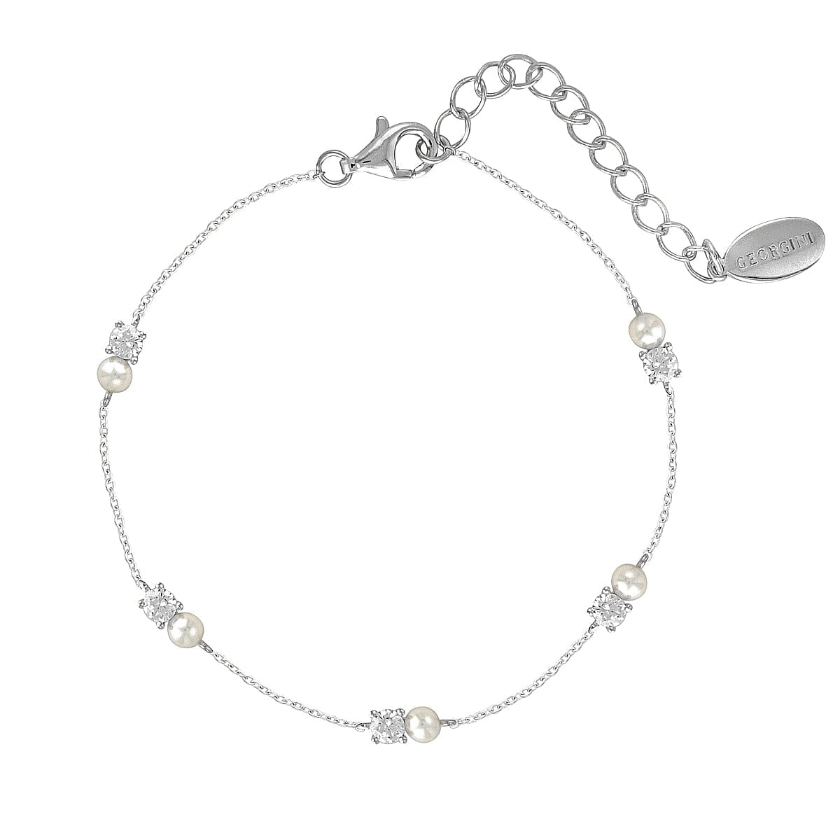 GEORGINI NOEL NIGHTS SNOW DROP BRACELET SILVER Bracelets Georgini