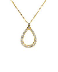 GODDESS FREYA PENDANT GOLD Bevilles Jewellers