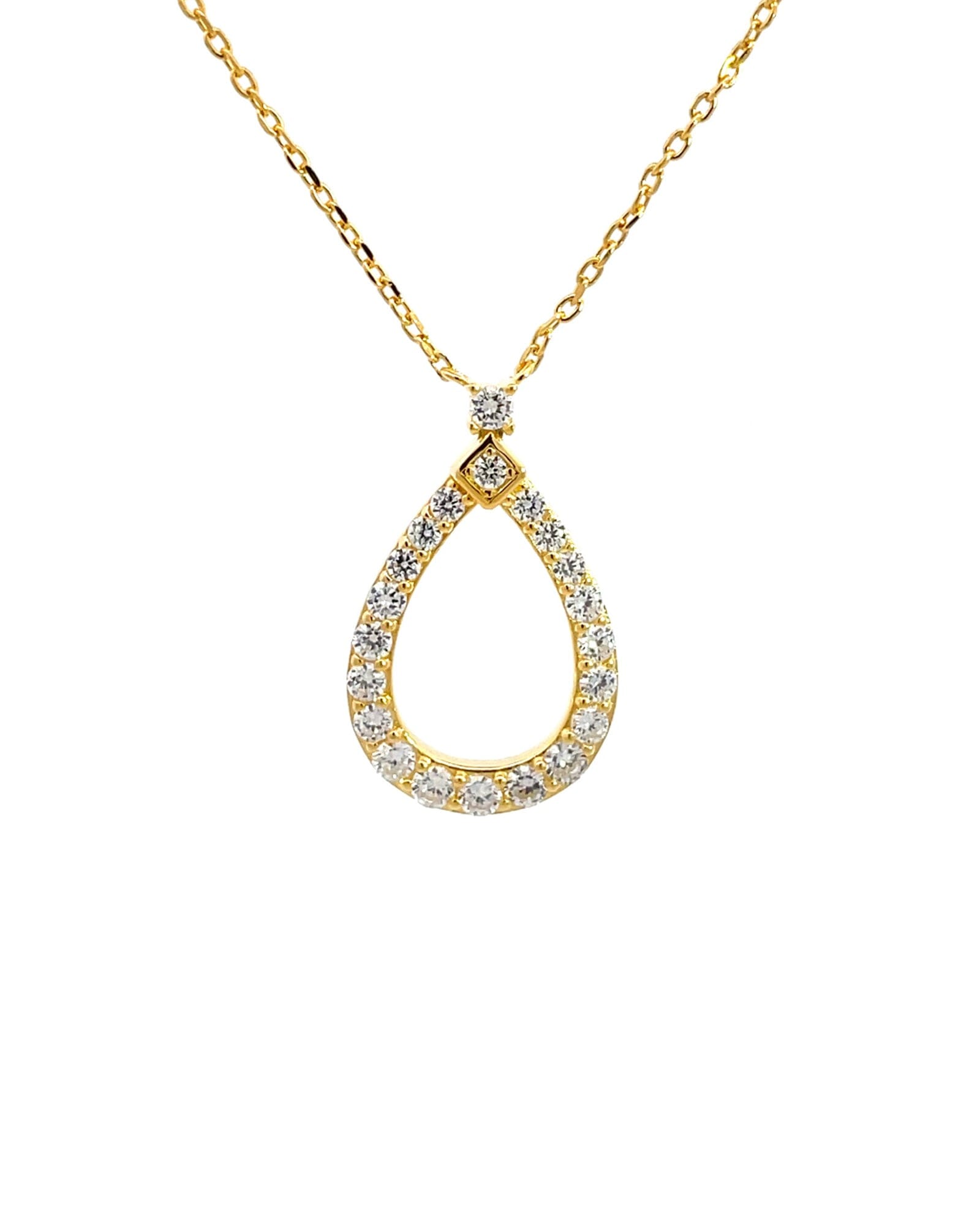 GODDESS FREYA PENDANT GOLD Bevilles Jewellers