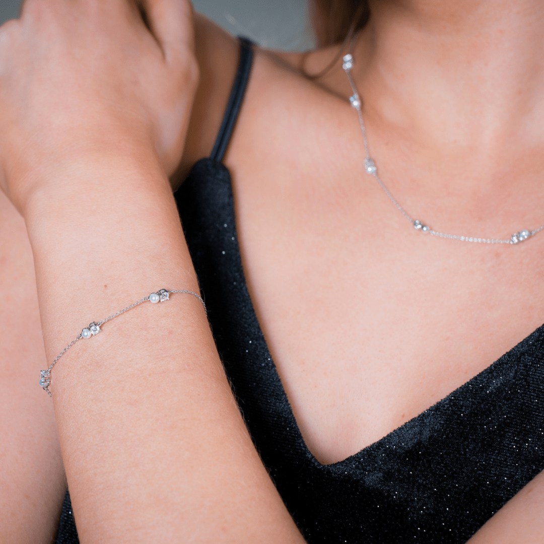 GEORGINI NOEL NIGHTS SNOW DROP BRACELET SILVER Bracelets Georgini