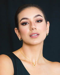 GODDESS FREYA PENDANT GOLD Bevilles Jewellers