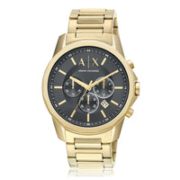 Armani Exchange Banks Black and Gold Men's Watch AX1721 Watches Armani Exchange