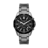 Armani Exchange Chronograph Gunmetal Stainless Steel Watch AX1959 Watches Armani Exchange