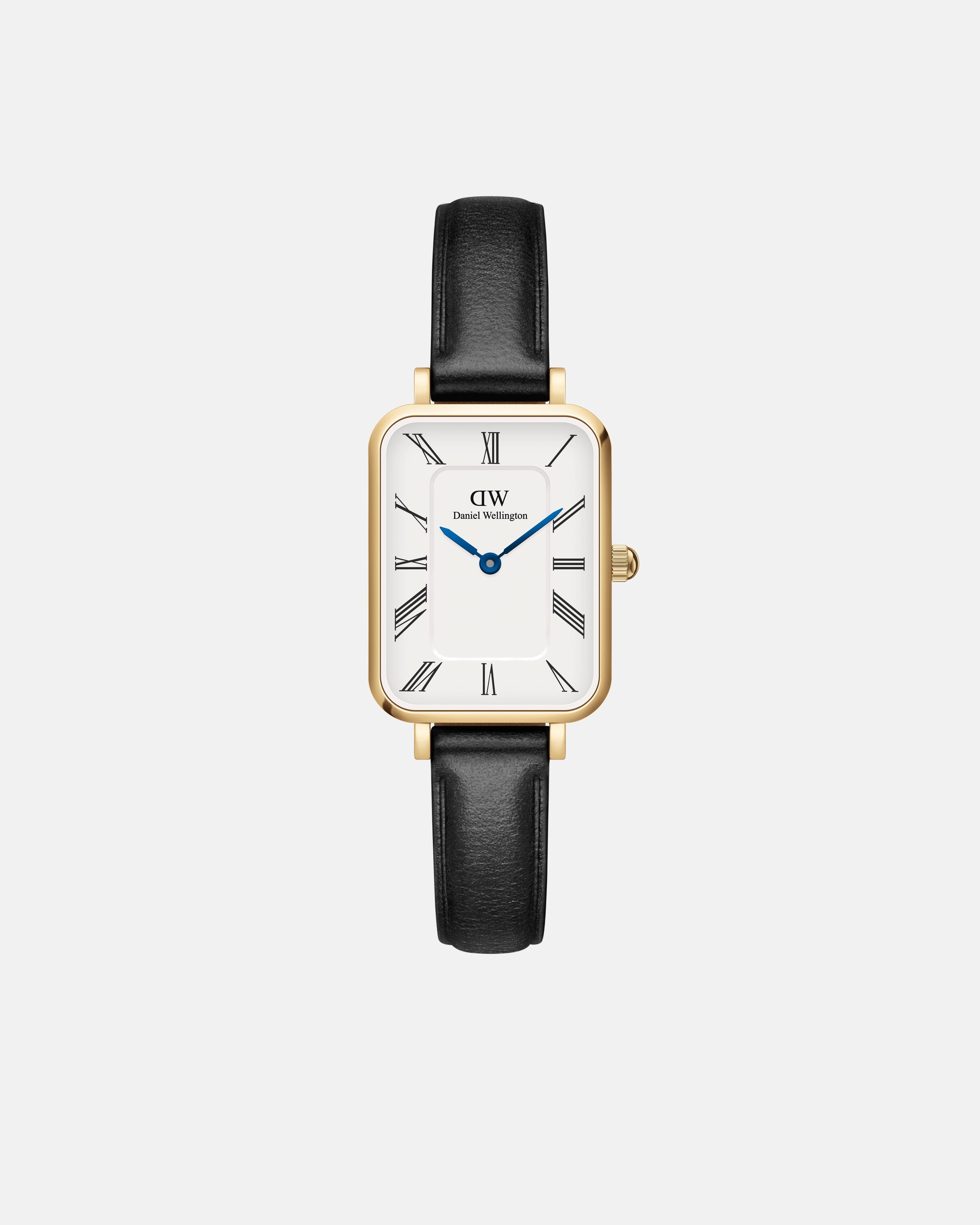 Daniel Wellington Quadro Roman Numerals 20x26 Sheffield G White Watch Bevilles Jewellers