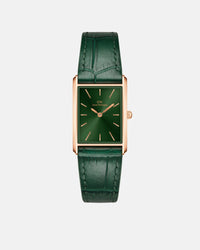 Daniel Wellington Bound 32x22 Green Croc Leather RG Emerald Sunray Watch Watches Daniel Wellington