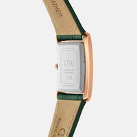 Daniel Wellington Bound 32x22 Green Croc Leather RG Emerald Sunray Watch Watches Daniel Wellington