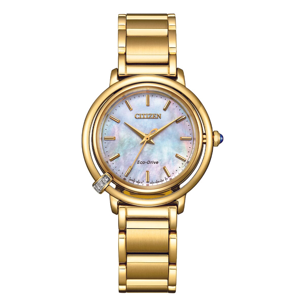 Citizen Women's Diamond Dress Watch EM1092-64D Watches Citizen