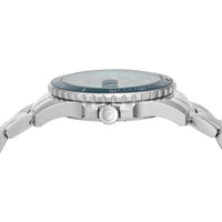 Fossil Fossil Blue Dive Three-Hand Date Stainless Steel Watch FS6050 Watches Fossil