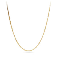 9ct Yellow Gold Singapore Chain Necklace 50cm Necklaces Bevilles