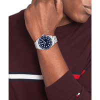 Tommy Hilfiger Th85 Stainless Steel Navy Dial Men's Watch 1710591 Watches Tommy Hilfiger