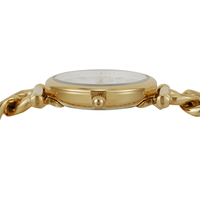 Fossil Carlie Three-Hand Gold-Tone Stainless Steel Watch ES5329 Bevilles Jewellers