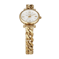 Fossil Carlie Three-Hand Gold-Tone Stainless Steel Watch ES5329 Bevilles Jewellers