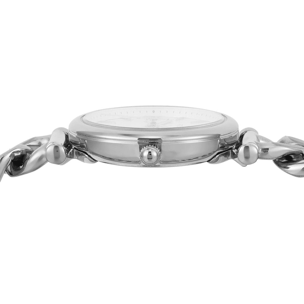 Fossil Carlie Three-Hand Stainless Steel Watch ES5331 Bevilles Jewellers