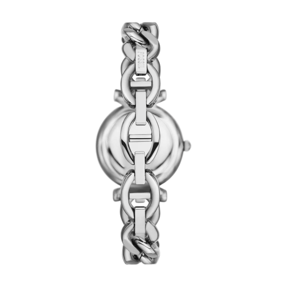Fossil Carlie Three-Hand Stainless Steel Watch ES5331 Bevilles Jewellers