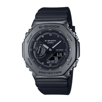 Casio G-Shock Men's Grey and Black Watch GM-2100BB-1A Watches Casio