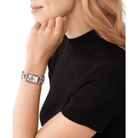 Michael Kors MK Empire Three-Hand Stainless Steel Watch MK7407 Watches Michael Kors