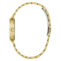 Guess Bejeweled Enchantment Bejeweled Gold-Tone Analogue Women's Watch GW0763L2 Watches Bevilles Jewellers