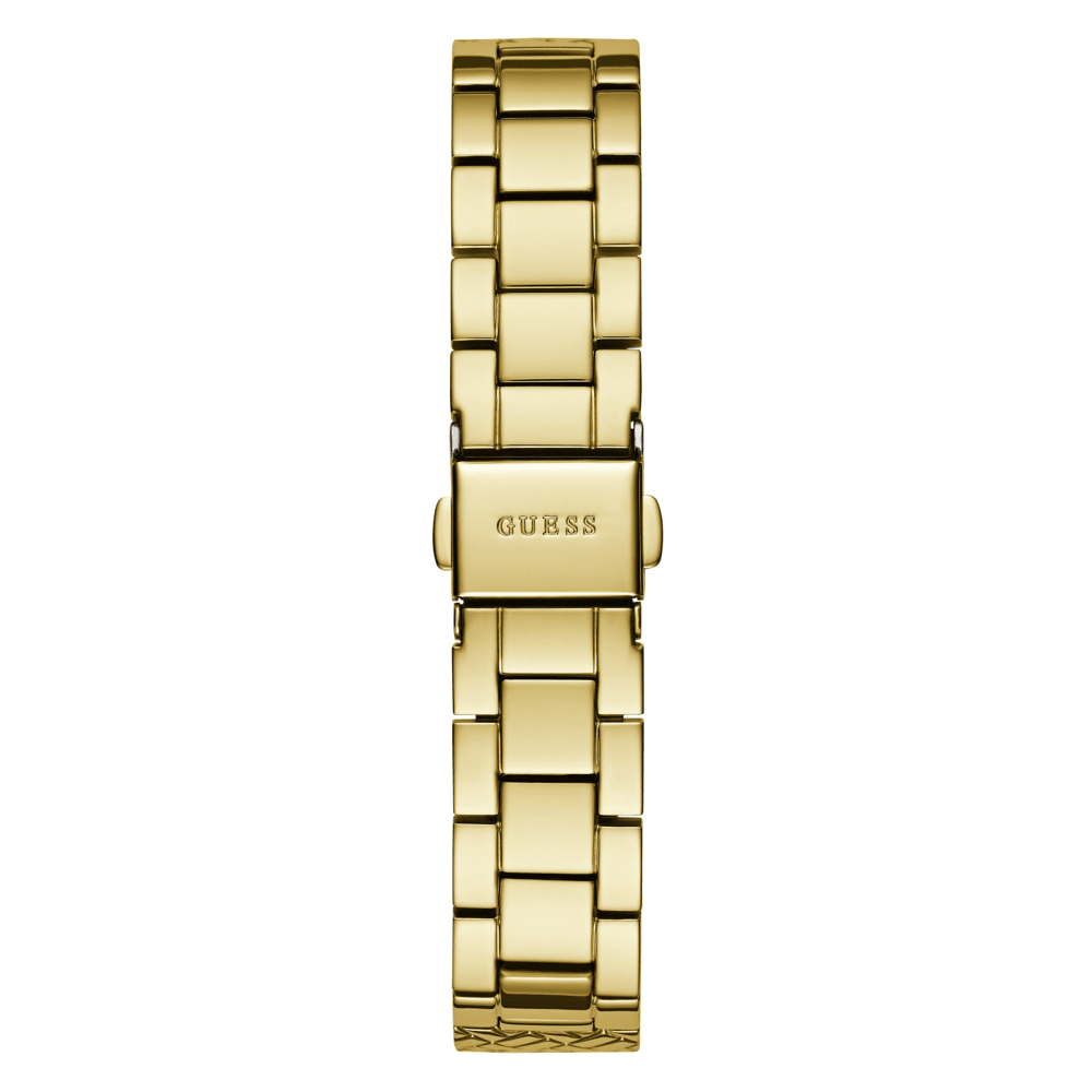 Guess Bejeweled Enchantment Bejeweled Gold-Tone Analogue Women's Watch GW0763L2 Watches Bevilles Jewellers