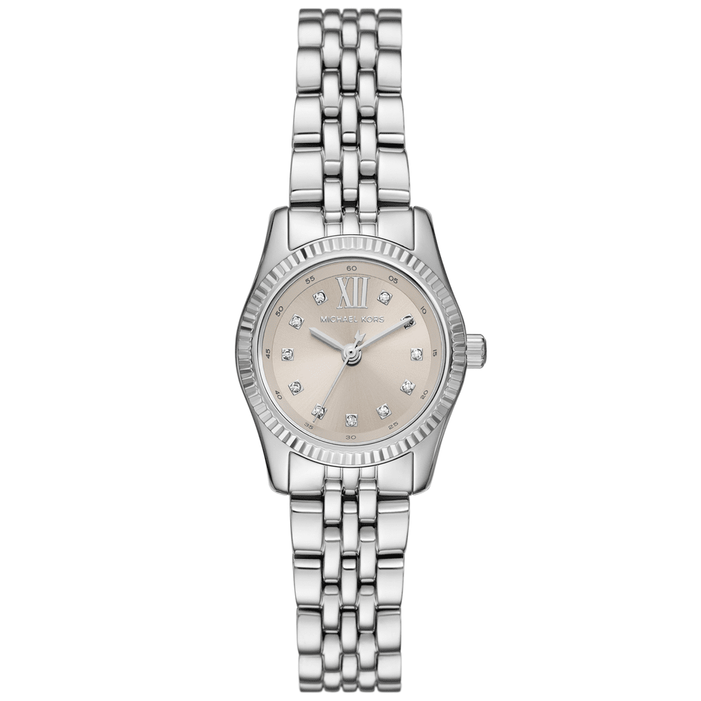 Michael Kors Lexington Three-Hand Stainless Steel Watch MK4843 Watches Michael Kors