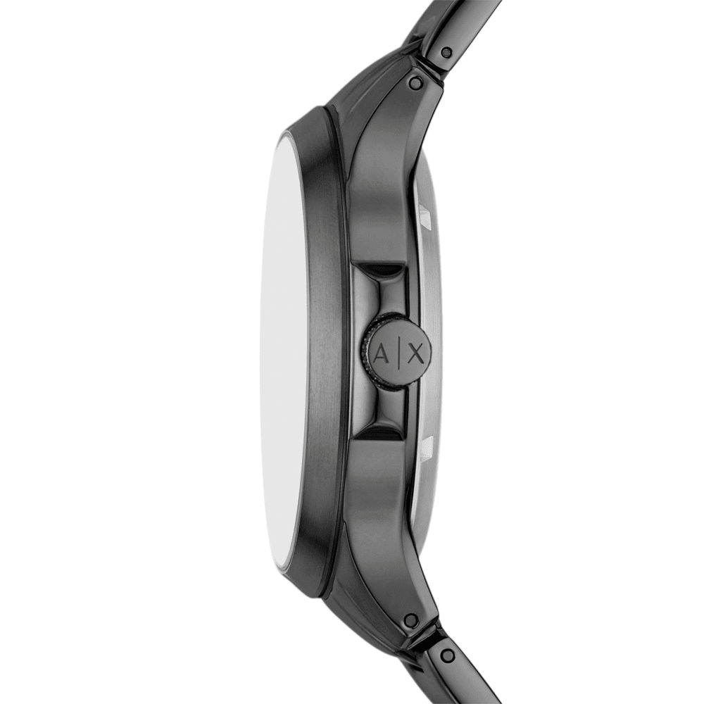 Armani Exchange Automatic Gunmetal Stainless Steel Watch AX2458 Watches Armani Exchange