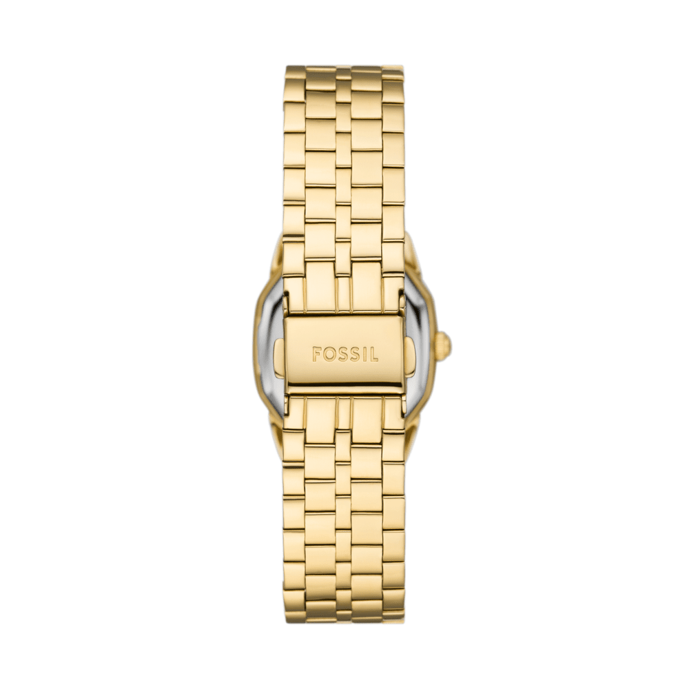Fossil Harlow Three-Hand Gold-Tone Stainless Steel Watch ES5361 Watches Fossil