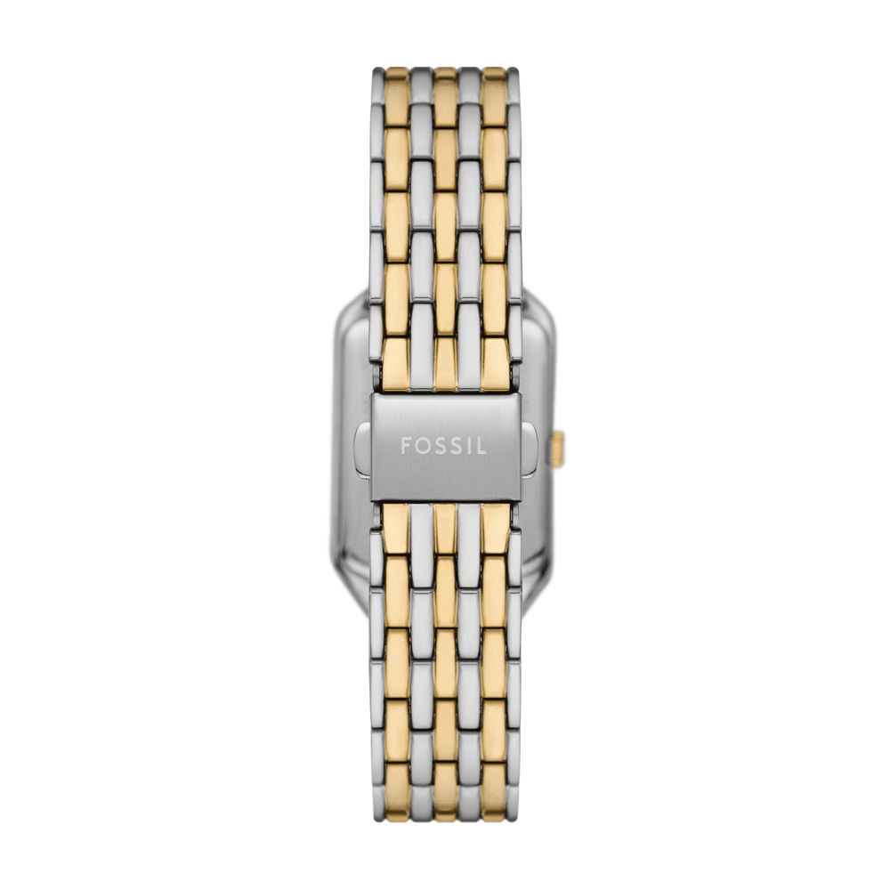 Fossil Raquel Three-Hand Date Two-Tone Stainless Steel Watch ES5368 Watches Fossil