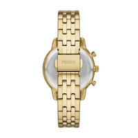 Fossil Neutra Chronograph Gold-Tone Stainless Steel Watch ES5358 Watches Fossil