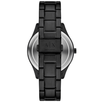 Armani Exchange Multifunction Black Stainless Steel Watch and Necklace Set AX7160SET Watches Armani Exchange