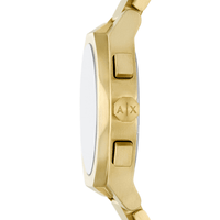 Armani Exchange Chronograph Gold-Tone Stainless Steel Watch AX4180 Watches Armani Exchange