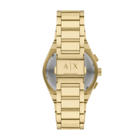 Armani Exchange Chronograph Gold-Tone Stainless Steel Watch AX4180 Watches Armani Exchange