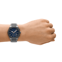 Armani Exchange Chronograph Gunmetal Stainless Steel Watch AX4182 Watches Armani Exchange