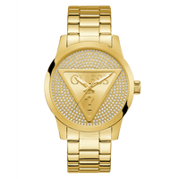 GUESS Men's Gold Tone Analogue Watch GW0915G1 Watches Guess