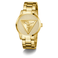 GUESS Men's Gold Tone Analogue Watch GW0915G1 Watches Guess