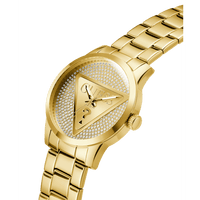 GUESS Men's Gold Tone Analogue Watch GW0915G1 Watches Guess