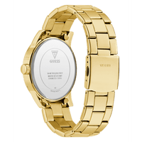 GUESS Men's Gold Tone Analogue Watch GW0915G1 Watches Guess