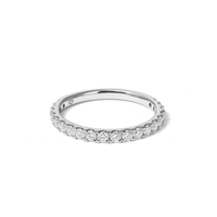 Anniversary Band with 0.62tw of Laboratory-Grown Diamonds in 9kt White Gold Rings Bevilles