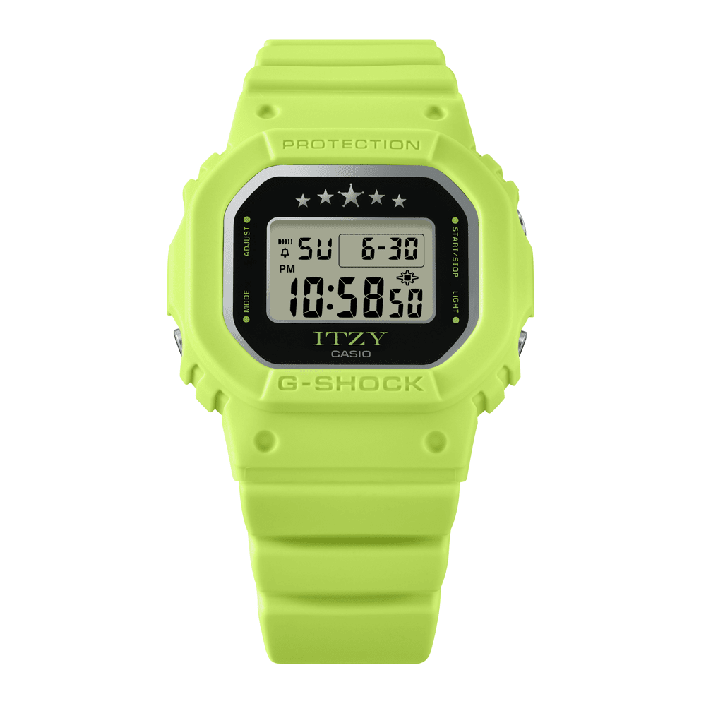 Casio G Shock Ladies ITZY Lime Green Watch GMD-S5610IT-3 Watches Casio G Shock