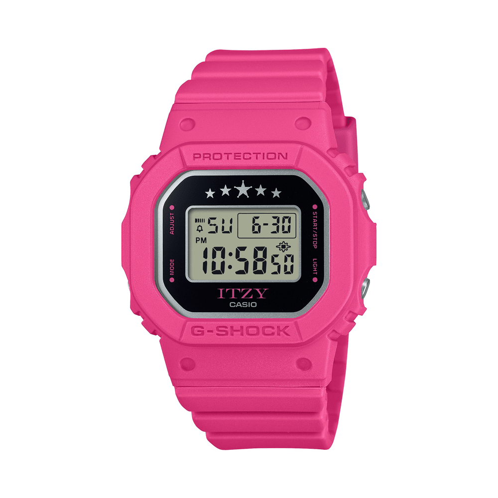 Casio G Shock Ladies ITZY Fuchsia Pink Watch GMD-S5610IT-4A Watches Casio G Shock