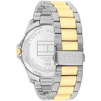 Tommy Hilfiger Bruce Two Tone Stainless Steel Green Dial Men's Watch 1792192 Watches Tommy Hilfiger