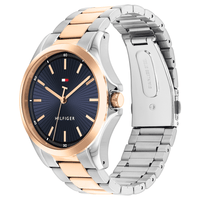 Tommy Hilfiger Bruce Two Tone Stainless Steel Navy Dial Men's Watch 1792193 Watches Tommy Hilfiger