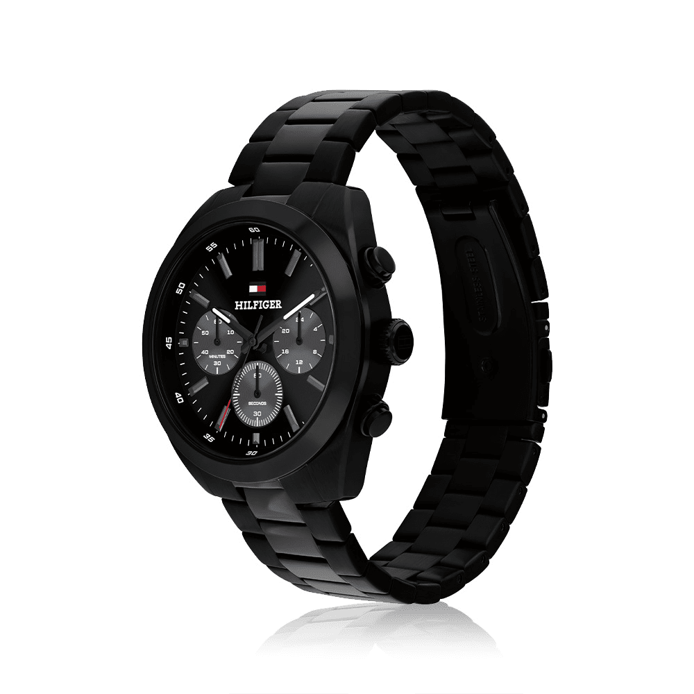 Tommy Hilfiger Men's Hudson Quartz Chronograph Watch 1710724 Watches Bevilles