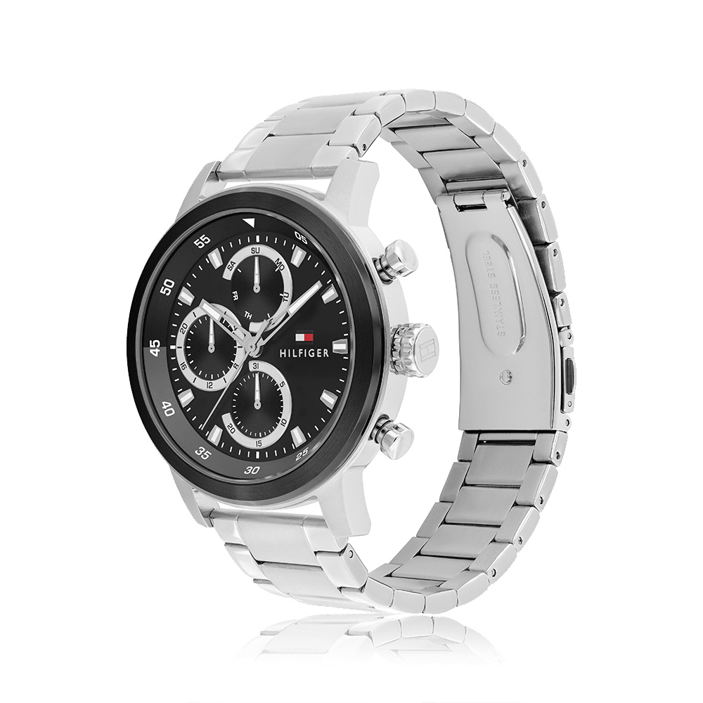 Tommy Hilfiger Men's Rocky Quartz Multifunction Watch 1792181 Watches Bevilles