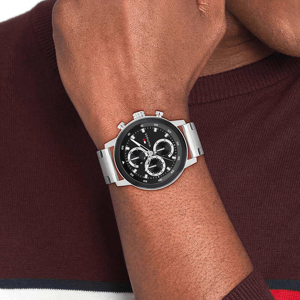 Tommy Hilfiger Men's Rocky Quartz Multifunction Watch 1792181 Watches Bevilles