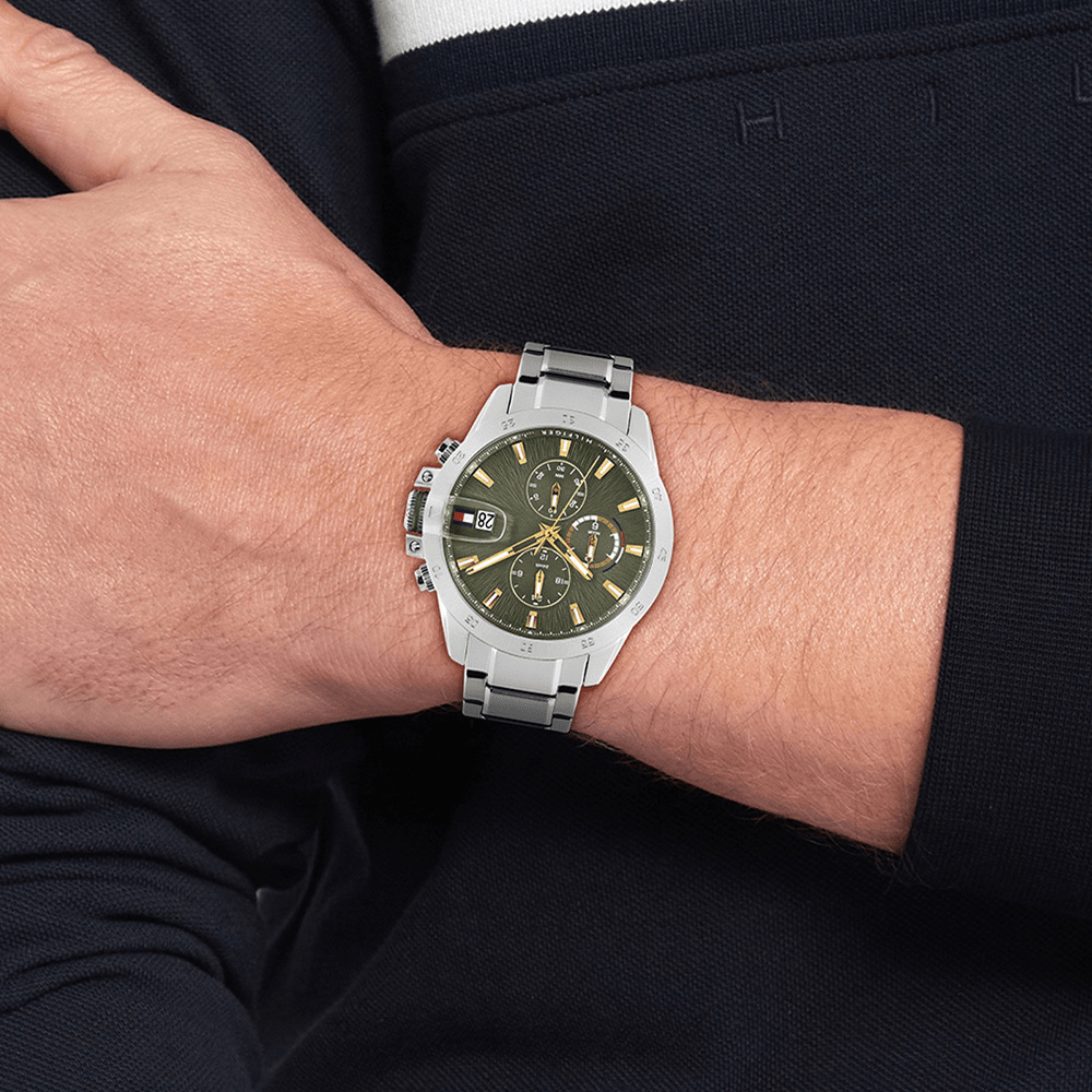 Tommy Hilfiger Men's Jameson Quartz Multifunction Watch 1792197 Watches Bevilles