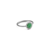 Daniel Wellington Audrey Ring Jade Silver Rings Daniel Wellington