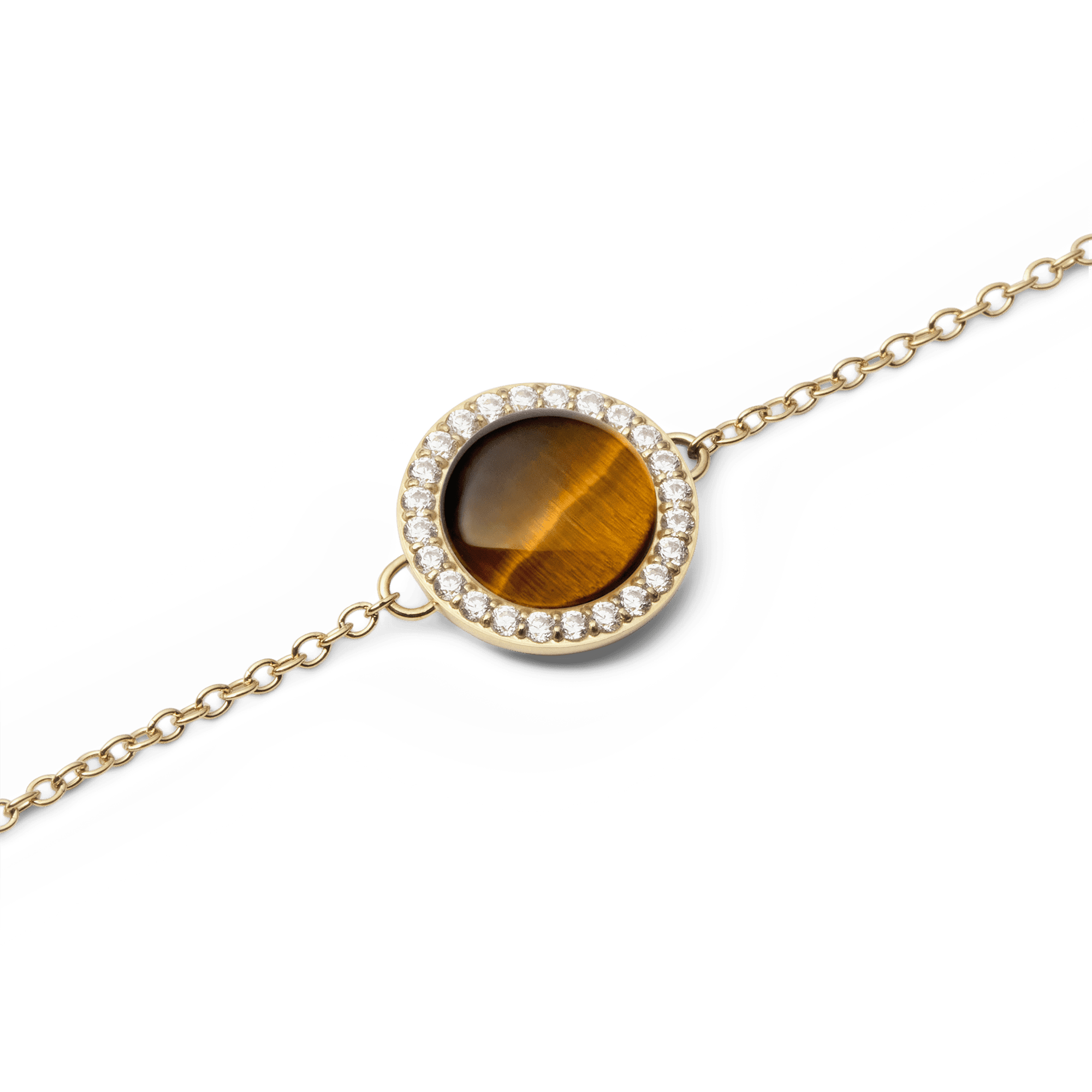 Daniel Wellington Audrey bracelet Tiger Eye Gold Bracelets Daniel Wellington