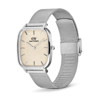 Daniel Wellington Marlon Sterling Linen Watch Watches Daniel Wellington